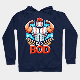 Dad Bod - baseball Hoodie